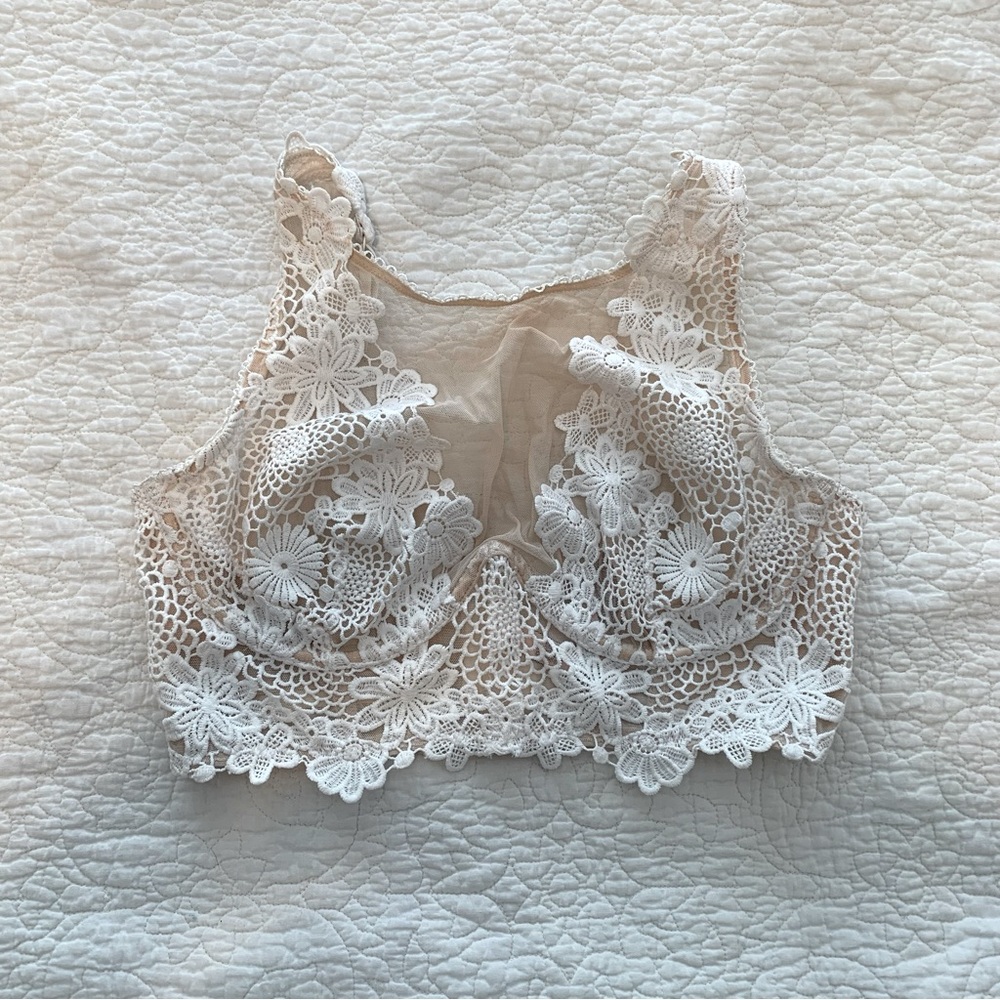 VS LACE BUSTIER